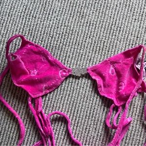 BRATZ x Dolls Kill Velvet Bra